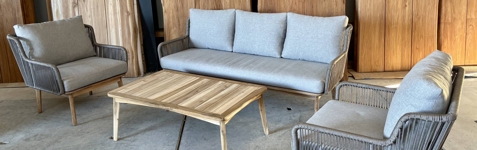 Impressie Loungeset 3 delig